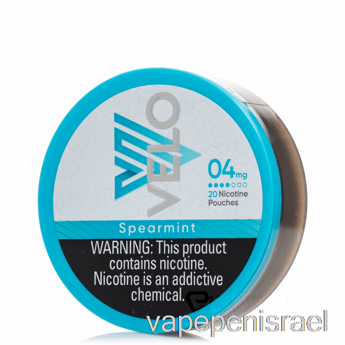 שקיות ניקוטין חד פעמיות Vape Israel Velo - מנטה 4 מ"ג